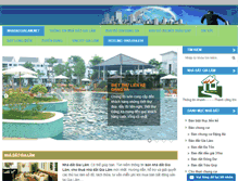 Tablet Screenshot of nhadatgialam.net